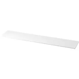 Abdeckplatte TOPAS LINE, für Regale und Schränke,  B 2005 mm, weiss