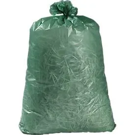 DEISS LDPE Premium Mittlere Belastung Müllsäcke 120 L Grün PE (Polyethylen) 37 Mikron 25 Stück