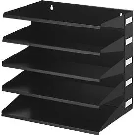 Durable Sortierablage 336001 Schwarz DIN A4 Anzahl der Fächer: 5