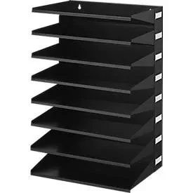 Durable Sortierablage 336101 Schwarz DIN A4 Anzahl der Fächer: 8