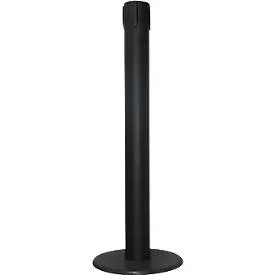 Absperrpfosten GLA85, ohne Gurt, H 1000 mm, mit Leerkassette