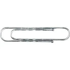 Norica Brief- und Aktenklammern/2262, verzinkt, 77mm, Inh. 100 Stück