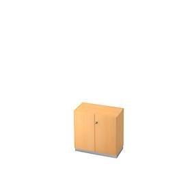 Aktenschrank, 2 OH, B 800 x T 420 mm, Buche-Dekor