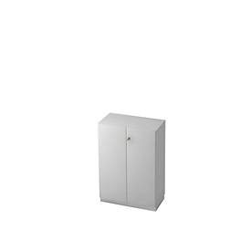 Aktenschrank, 3 OH, B 800 x T 420 mm, lichtgrau