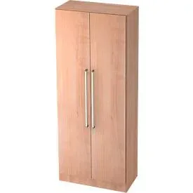 Aktenschrank Office Braun Holz 80 cm 42 cm 200.4 cm - Farbe: Nussbaum - Material: Holzwerkstoff - Aktenschrank