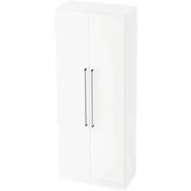 Aktenschrank Office Weiss Holz 80 cm 42 cm 200.4 cm - Material: Holzwerkstoff - Aktenschrank