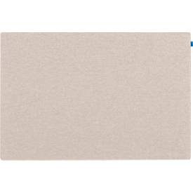 Akustik-Pinboard Board Up, Absorptionsklasse C, Stärke 24 mm, Textil & Recycling-PET, beige, B 1000 x H 750 mm
