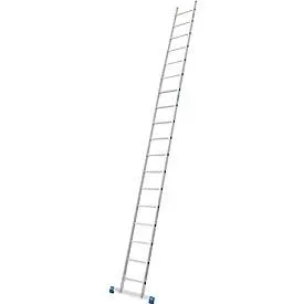 Alu-Anlegeleiter Stabilo, 18 Sprossen, mit Traverse