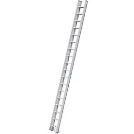 Alu-Schiebeleiter Stabilo, 2teilig, 2 x 18 Sprossen, mit Traverse und Trigon-Traverse