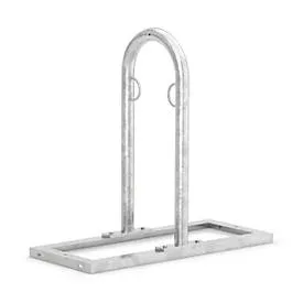 Anlehnparker WSM, 1-seitig, für Reifen bis B 55 mm, B 850 x T 350 x H 850 mm, Stahl verzinkt, 1 Einstellplatz