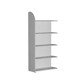 Kerkmann Regalfeld Stahl Dante Lichtgrau 800 x 325 x 1.900 mm