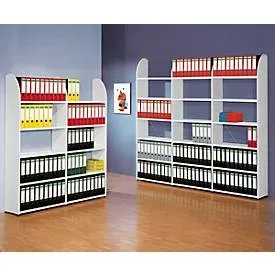 Kerkmann Regalfeld Regalsystem Dante Weiß 800 x 325 x 1.900 mm