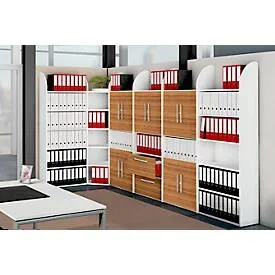 Kerkmann Regalfeld Regalsystem Dante Weiß 800 x 325 x 2.250 mm
