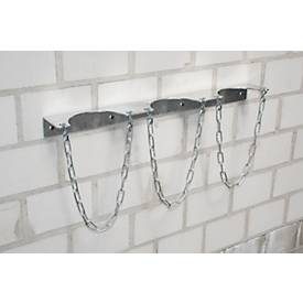 Bauer® Wandhalterung für 3 Gasflaschen à Ø 140 mm