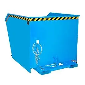 Bauer® Spänebehälter GU-E 1500, lackiert, Lichtblau