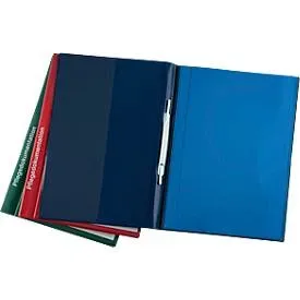 BOI Pflegedokumentenmappen System Line, 8 Klarsichttaschen, 4 Registerblätter, PVC, 19 mm Füllhöhe, rot, 10 Stück