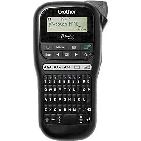 Brother - PT-H110 Etikettendrucker Wärmeübertragung 180 x 180 DPI 20 mmsek TZe QWERTY, Schwarz