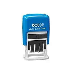 Colop -  Datumstempel D S120/D 4mm, 70X50MM, Grün
