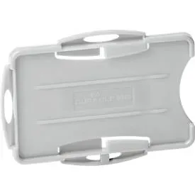DURABLE Ausweishalter ECO für 2 Karten, grau, 20 Stk/VE