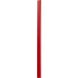 DURABLE Klemmschiene, Kunststoff, 25-30 Blatt, 50 Stück, rot