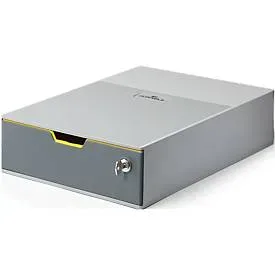 DURABLE Schubladenbox Varicolor 1 ABS Grau 28 x 35,6 x 9,5 cm