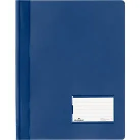 DURABLE Schnellhefter Duralux DIN A4 Dunkelblau PVC