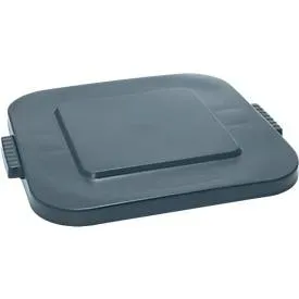 Deckel für Brute-Container 151 l, eckig, grau