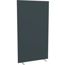 Design-Trennwand, Stoffbespannung, B 940 mm, anthrazit