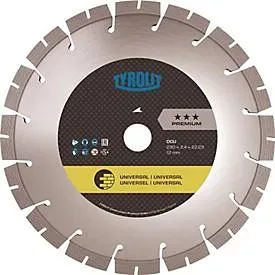 Diamanttrennscheibe DCU Premium D.230mm Bohr.22,23mm Bau