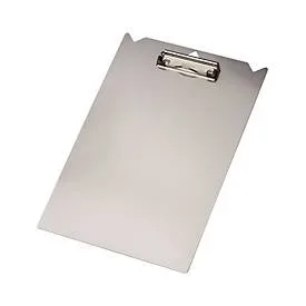 Klemmbrett aus Aluminium, zur Montage an Wagen, für DIN A4, LxB 350 x 240 mm Tarifold