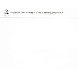 Dokumententasche/Lieferscheintasche SecurePack, C6, ohne Aufdruck, selbstklebend, wasserfest, PCR & FSC®-Kraftpapier, transparent, 250 Stück