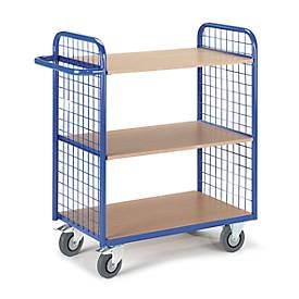 Etagenwagen, m. Gitterwänden, 2-seitig, 37 kg