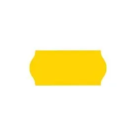 Etiketten mit Wellenrand, 26 x 12 mm, 10 Rollen, gelb (permanent)