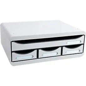 Exacompta - Schubladenbox, One Size, Grau