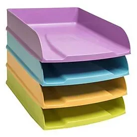 Exacompta - Briefablagen Set Pop'N Co, One Size, Multicolor