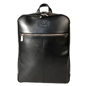 Exacompta - Exactive Laptoprucksack Leder Schwarz, für Damen, Größe Onesize