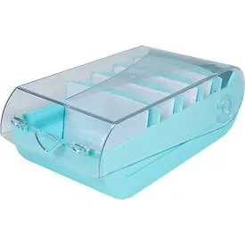 EXACOMPTA Karteikartenbox Bunny Box A7 5346323D pastellgr&uuml;n/tr. 250x132x85mm