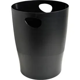 Exacompta Papierkorb Classic Schwarz 15L Polypropylen 26,3 x 26,3 x 33,5 cm
