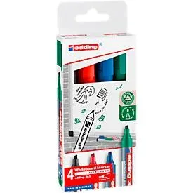 EDDING Boardmarker 363 1-5mm 363 E-4 4 Farben
