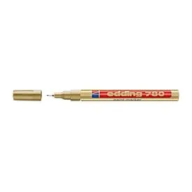 edding 780 Lackmarker Extra Fein Nadelspitze Gold