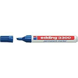 EDDING Permanent Marker 3300 1-5mm 3300-3-10 blau 10 St&uuml;ck