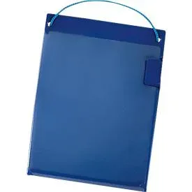 EICHNER Auftragstasche Basic, Klettverschluss, DIN A5, blau, 10 Stück