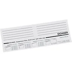 EICHNER Einsteckkarten, für Dokumentenmappe