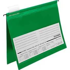 EICHNER Hängehefter,  DIN A4, 10 Stück, grün