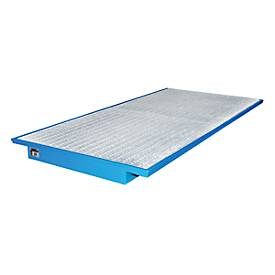 Einhängewannen für Plattenregal Typ EHW 2700, blau RAL5012
