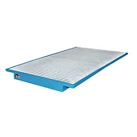 Einhängewannen für Plattenregal Typ EHW 2200, blau RAL5012