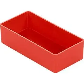 Einsatzkasten EK 303, rot, PS, 60 Stück