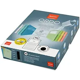 ELCO Sichth&uuml;lle Ordo 120g A4 29488.00 10-farbig, Fenster 100 St&uuml;ck