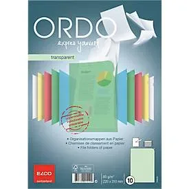 ELCO Ordo Sichthüllen, 10 Stück, grün