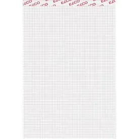 ELCO Notizblock, 4 mm kariert, DIN A5, 100 Blatt, weiss
